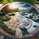 Travertine Flooring Enhances Outdoor Areas in East Renfrewshire
