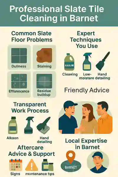 Slate Tile Cleaning Services: Expert Help in Barnet