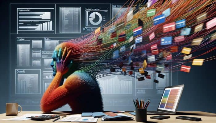 Busting the Debt Consolidation Bankruptcy Myth | DCL Busting the Debt Consolidation Bankruptcy Myth: A person in the UK consolidates debts into one payment, symbolised by merging colourful threads into one clear thread.