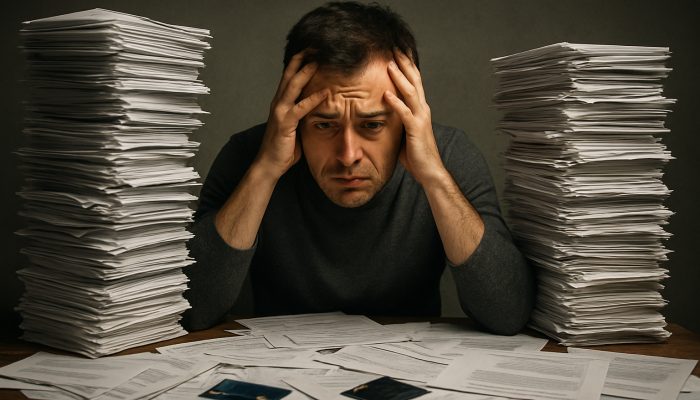 Key Indicators to Recognise Too Many Separate Debts