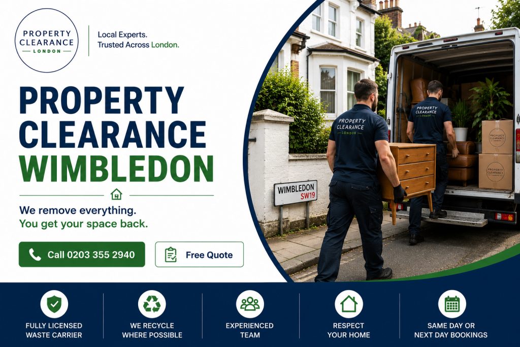 Property Clearance Services in Wimbledon: Quick Help Available