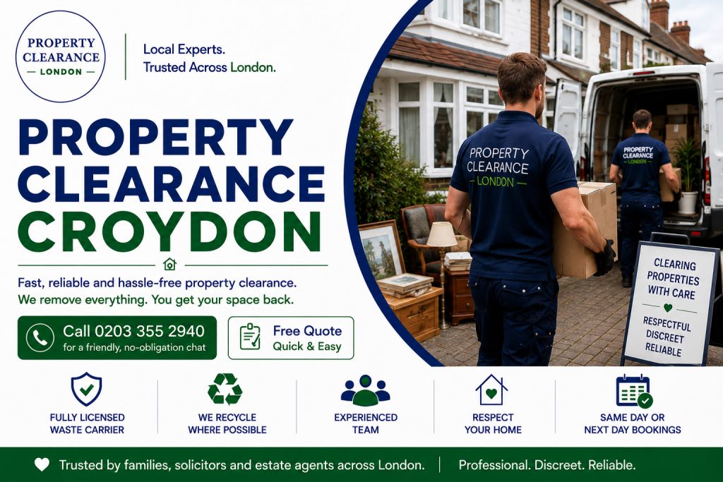 Property Clearance Services in Croydon: Fast and Efficient Solutions